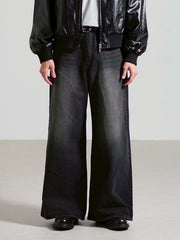 受注制【Chikashitsu +】buggy denim pants / 【チカシツプラス】バギーデニムパンツ