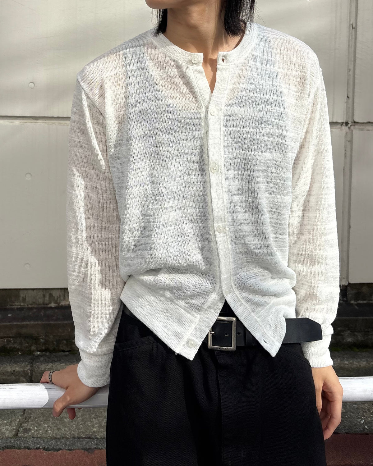 受注制【youll】basic crop cardigan (2color)