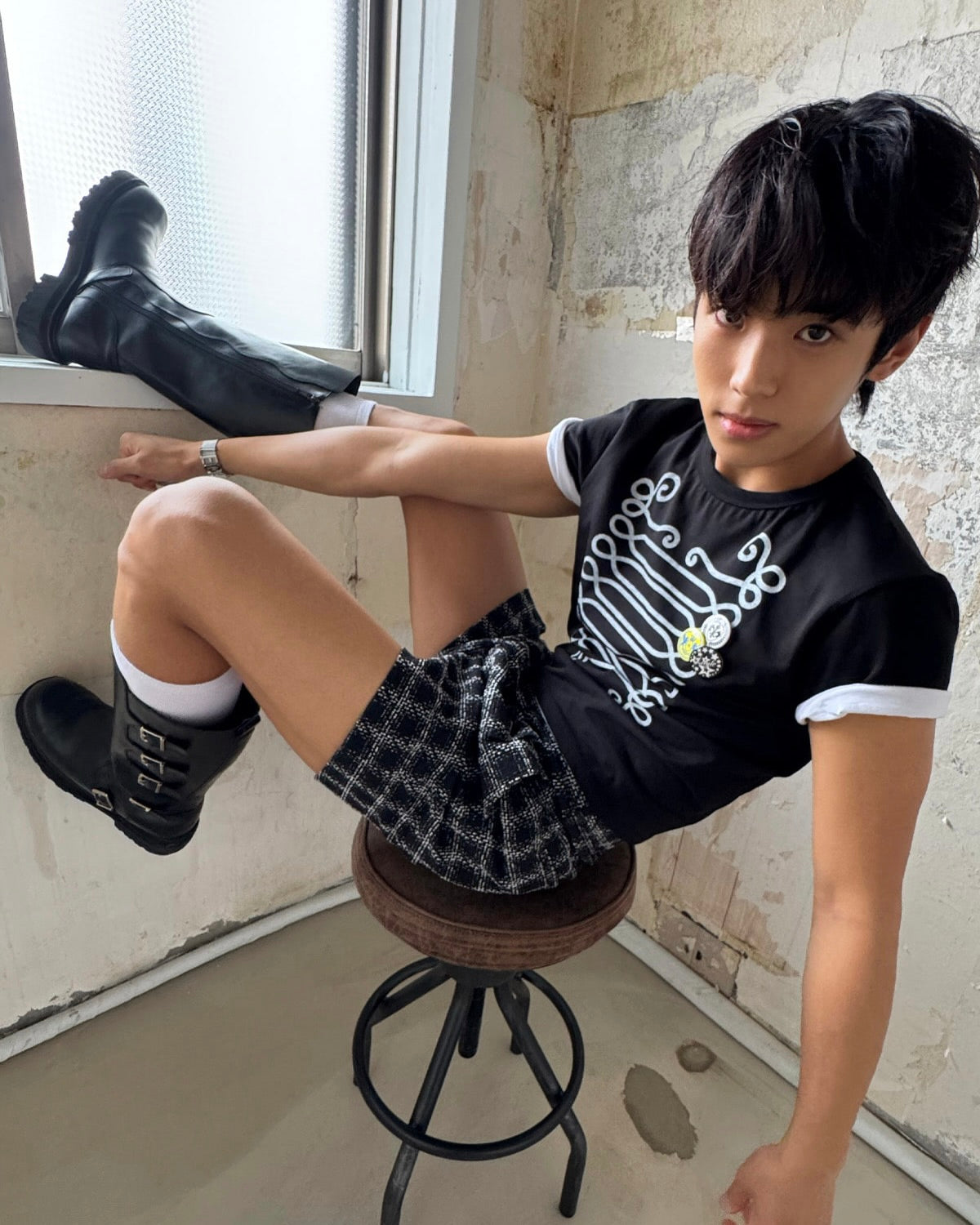 【LECYTO】Binary Hussar T-Shirt