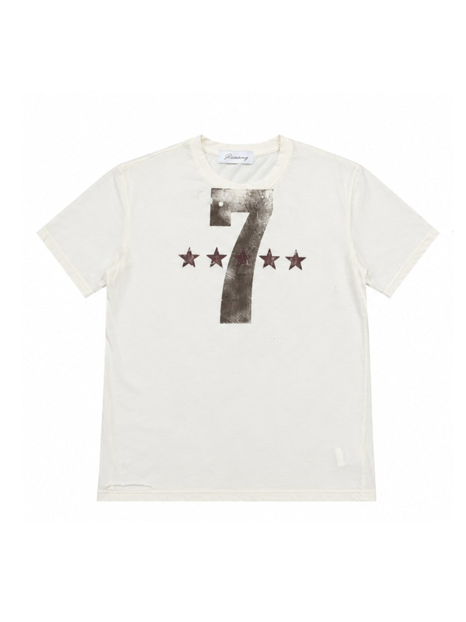 国際配送【Never mind the XU】damage 7 T-shirt