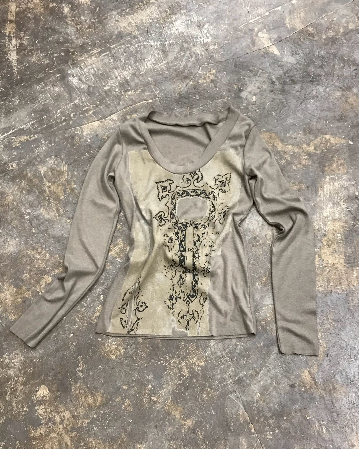 受注制【OaKS】fairy grunge long sleeve (3color)