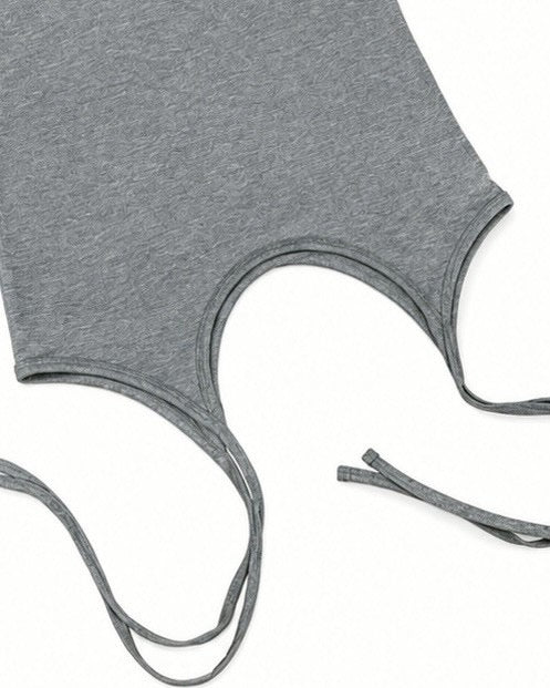 受注制【nmtc+】Layered Halter Strap Tank Dress (3color)