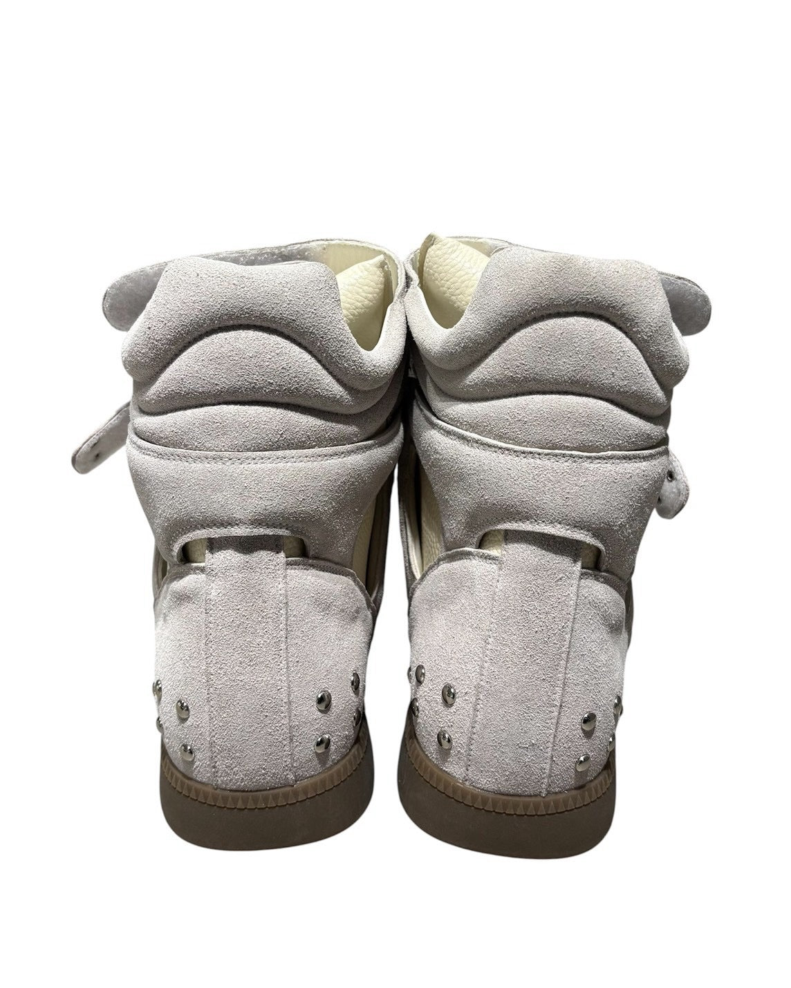 国際配送【Never mind the XU】Studs Wedge High Top Sneakers
