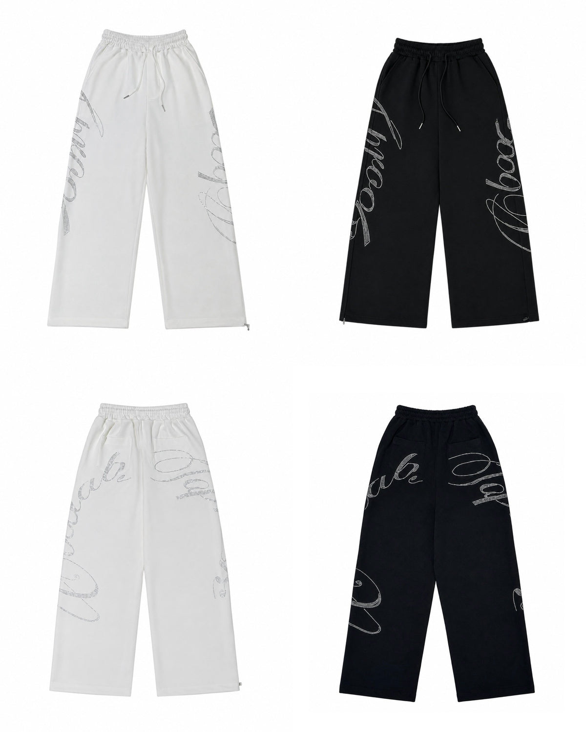 受注制【nmtc+】Neut Crystal Drawstring Pants (2color)