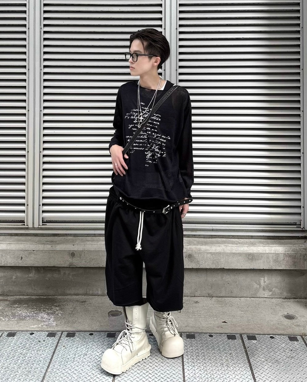 受注制【nmtc+】Double Waist Bermuda Pants (2color)
