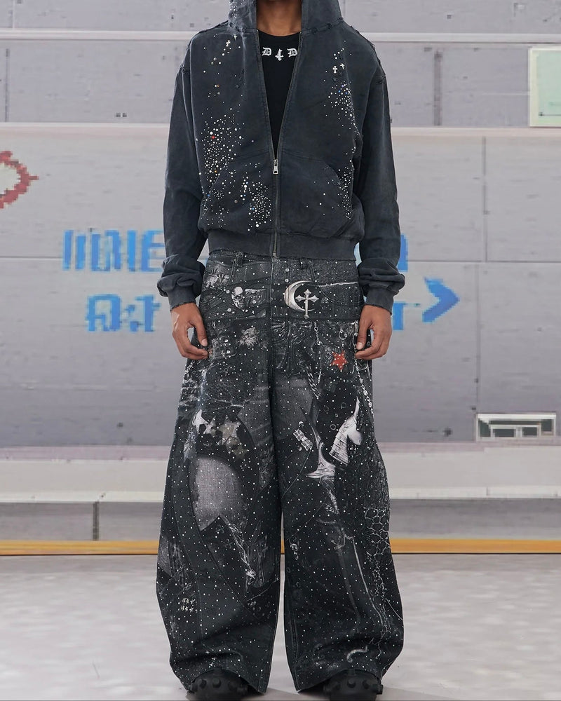 【DND4DES】Armor Full Rhinestone Pants