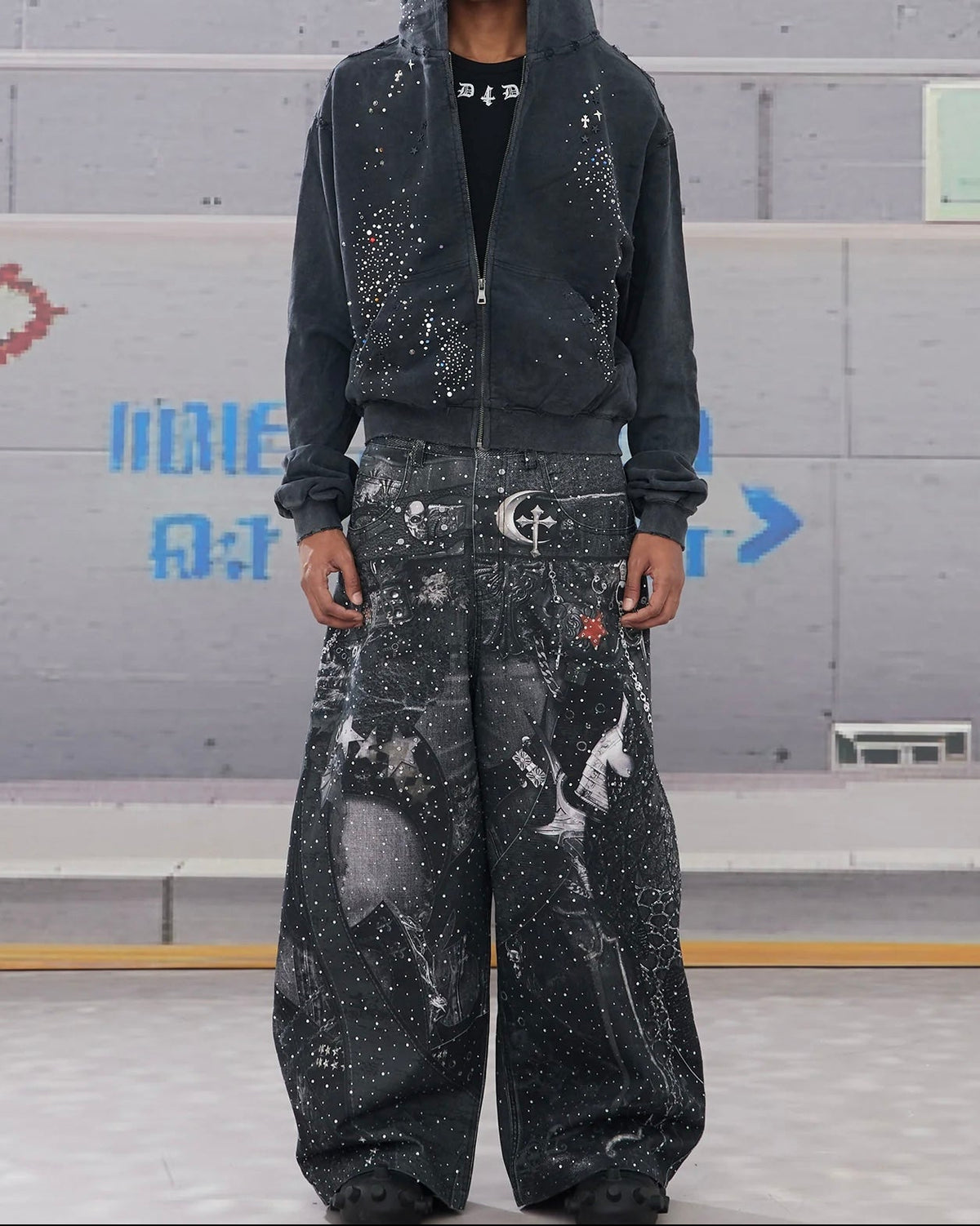 【DND4DES】Armor Full Rhinestone Pants