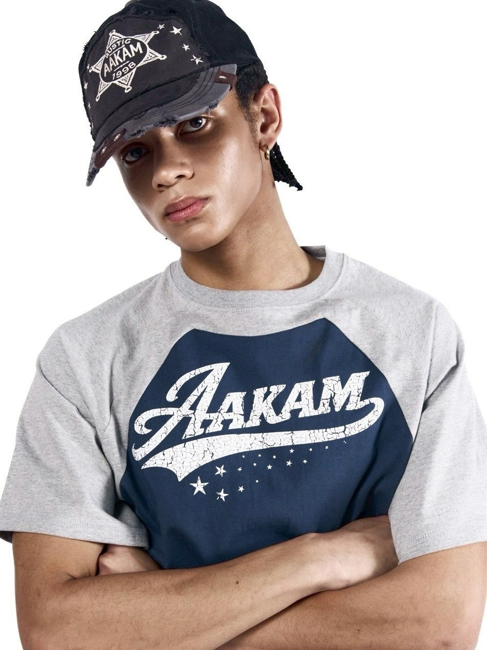 【AAKAM】Rustic Sheriff Ball Cap
