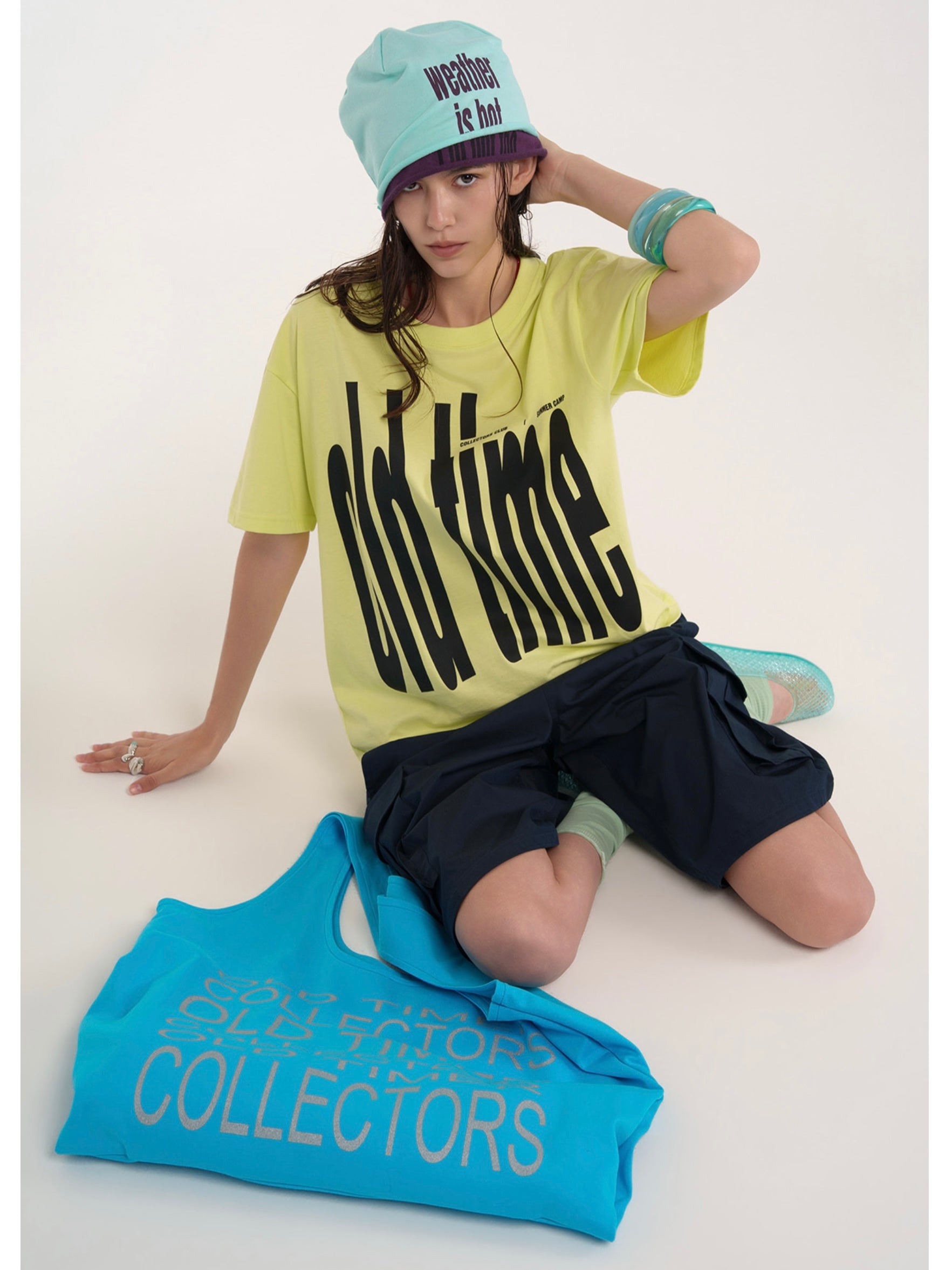 【ESC STUDIO】bold old time t-shirt