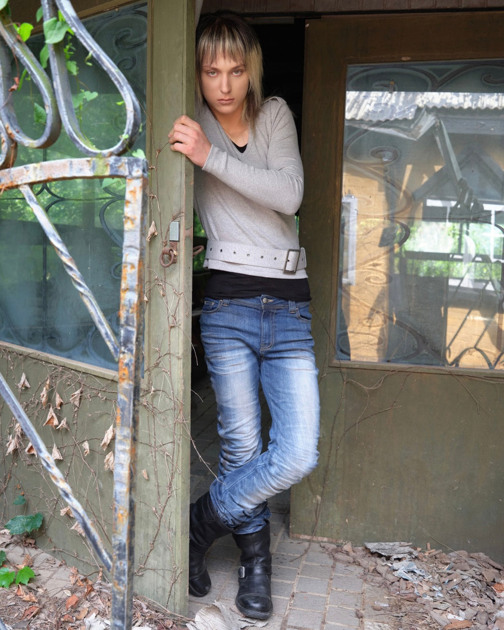 【LECYTO】Stray V-Neck Set