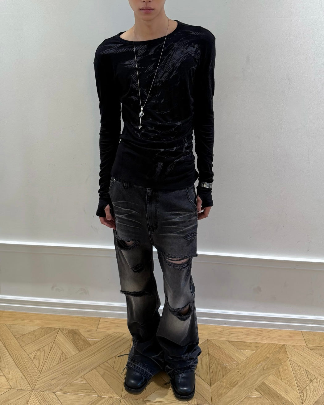 【LECYTO】Afterimage Long Sleeve