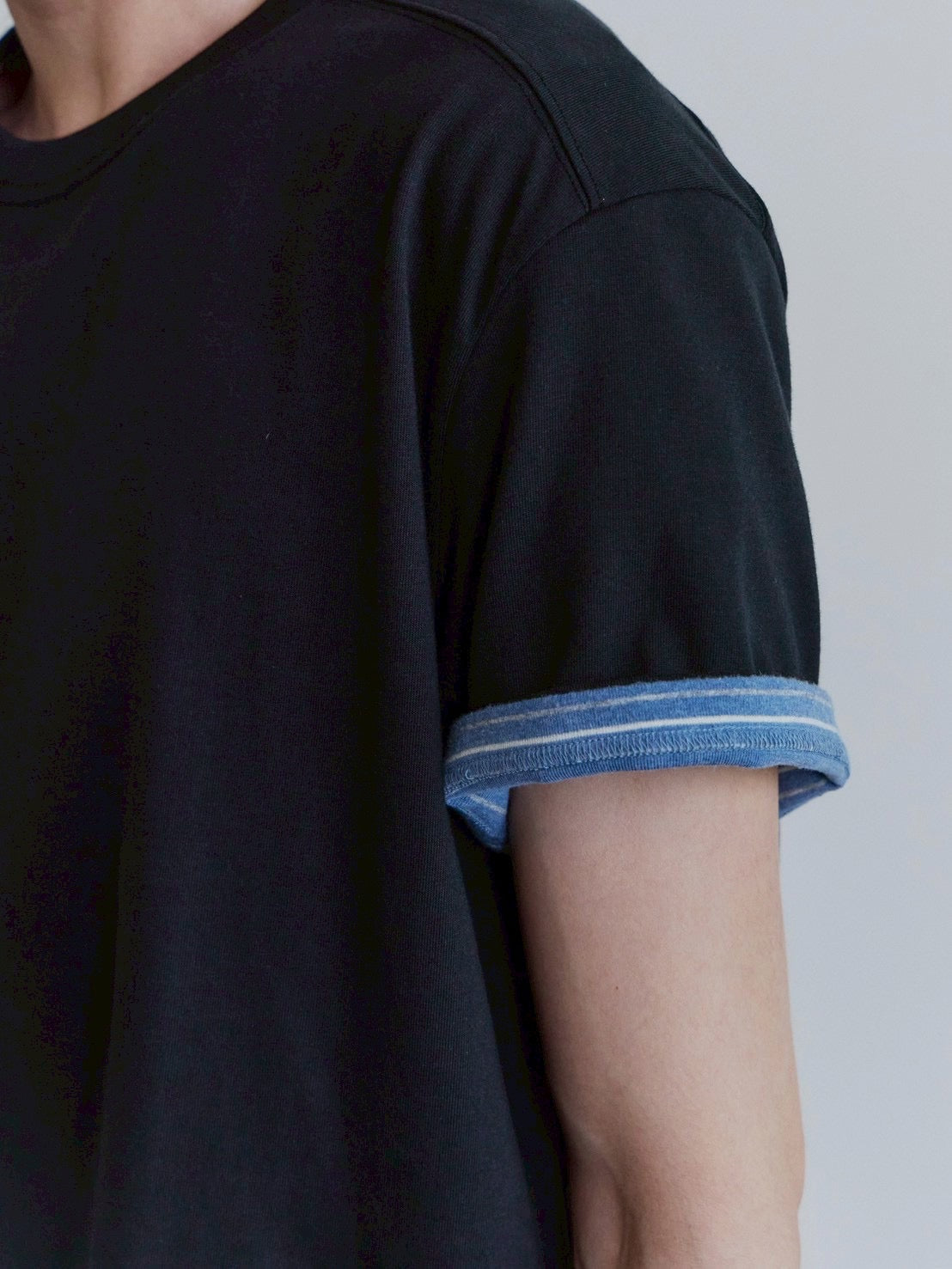 【Waviness】Stripe Layered T-shirts