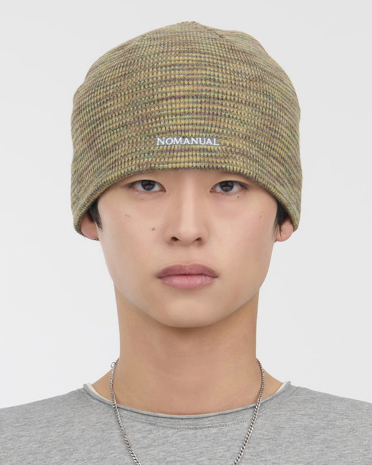 【NOMANUAL】NM MIXED BEANIE
