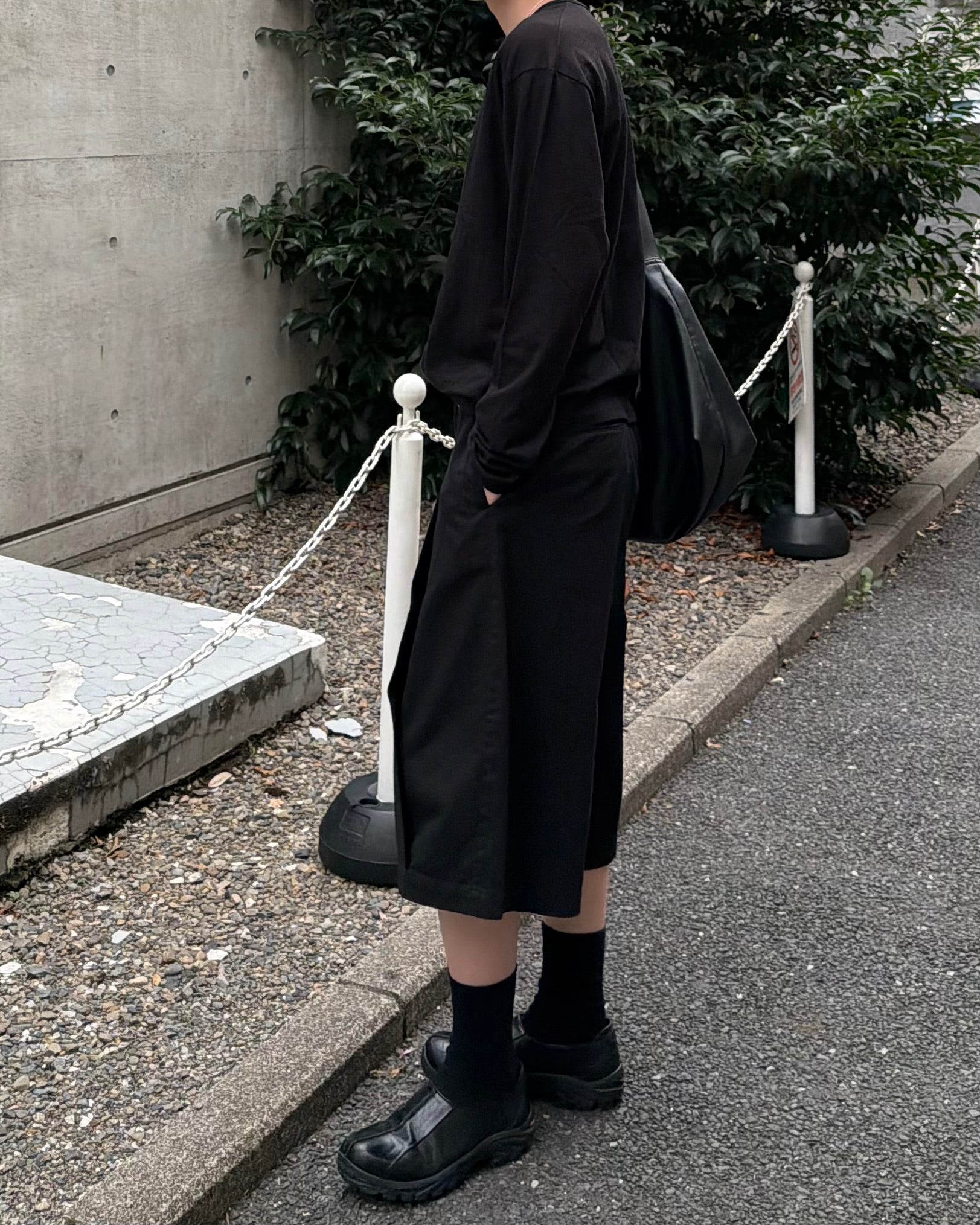 東京店WEB限定受注制【Chikashitsu +】summer slub long sleeve (4color)