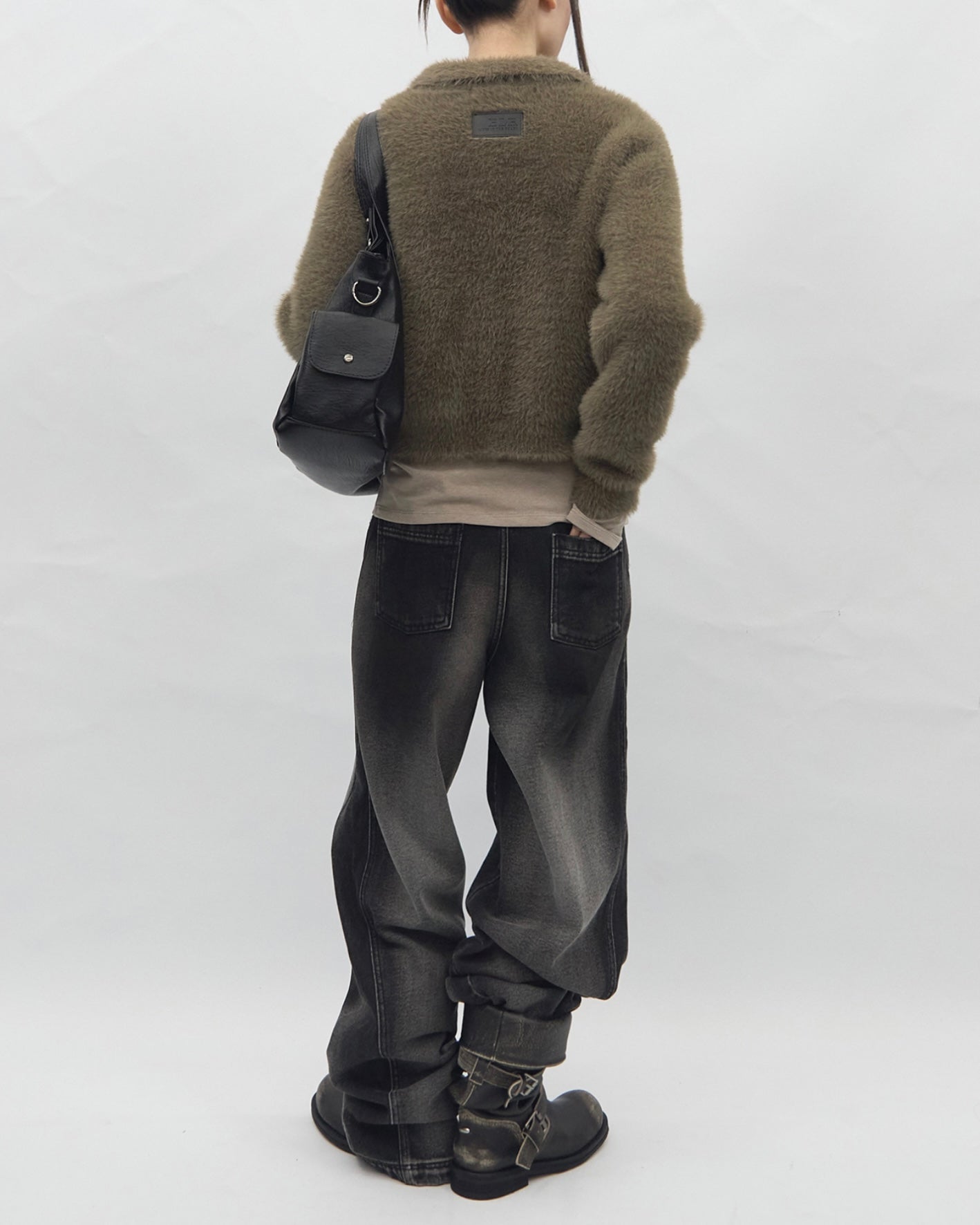【BLR BLUER】Marked Silence Denim Pants