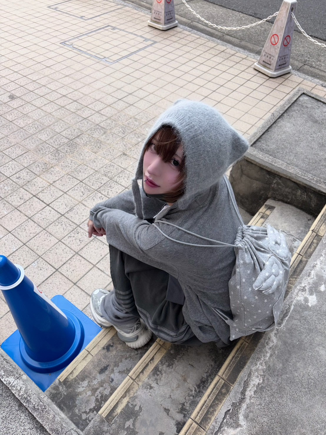 3/1 20:00発売 受注制【nmtc +】anngora cat knit cap / 【エヌエムティーシープラス】アンゴラキャットニットキャップ (3color)