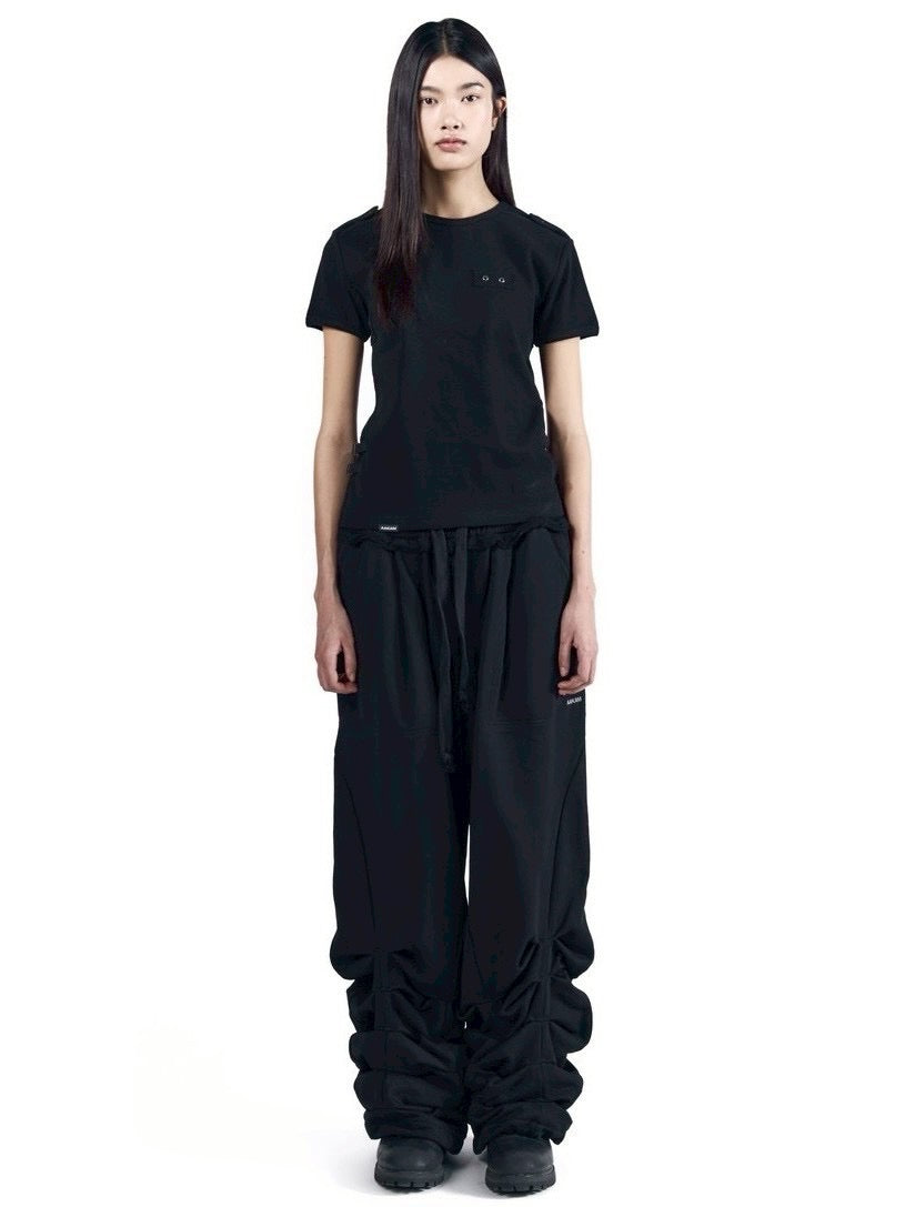 【AAKAM】Sediment Pin-Tuck Sweatpants