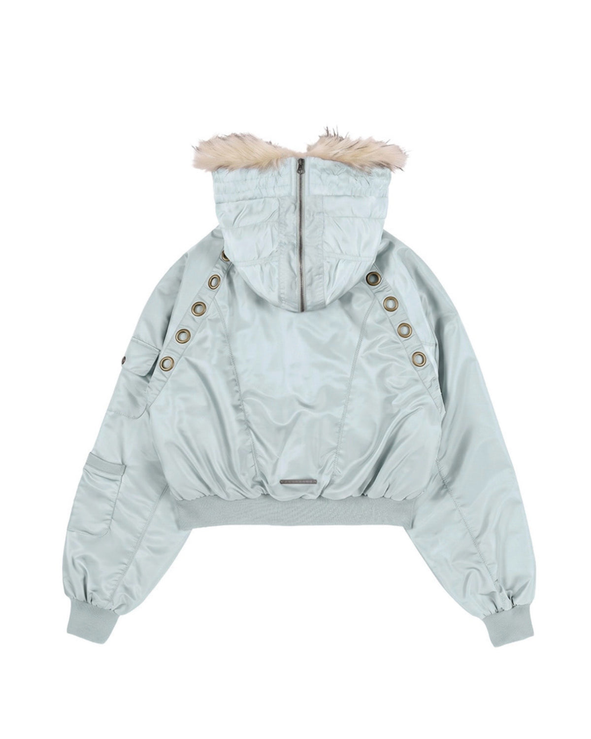 【FANCY CLUB】EYELET FUR MA-1