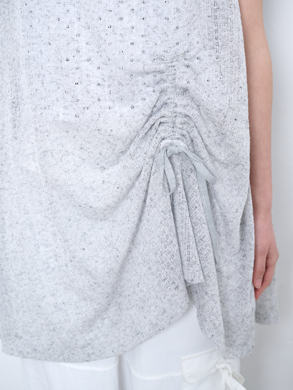 【TUOMIO】CROCHET MINI DRESS