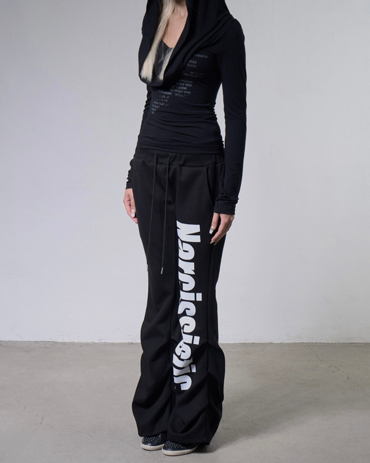 【FANCY CLUB】NARCISSISTIC PINTUCK SWEATPANTS