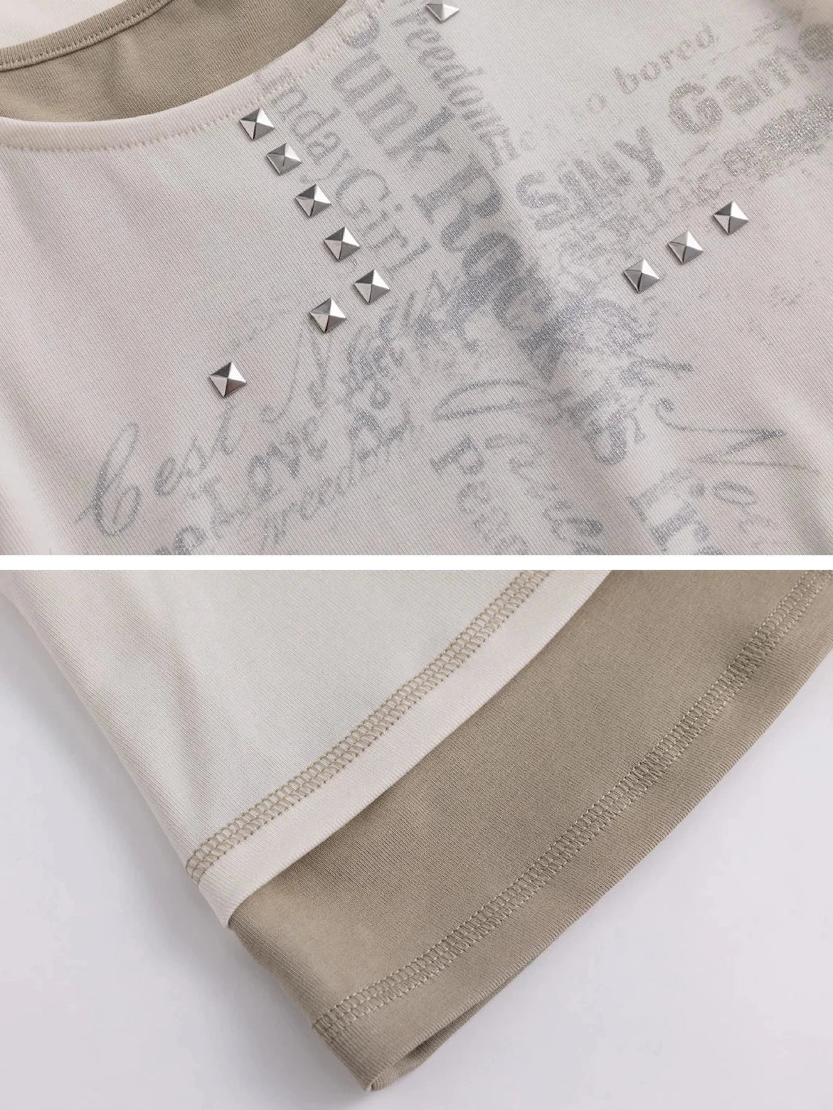 【Cest Nous】Cross graffiti T-shirt