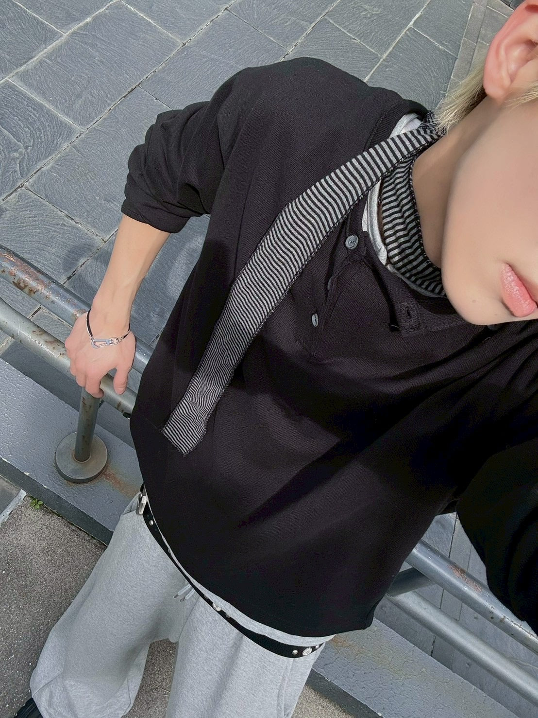 受注制【nmtc+】spring border tie (3color)