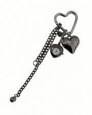 渋谷109店WEB限定受注制【nmtc+】heart clock keyring