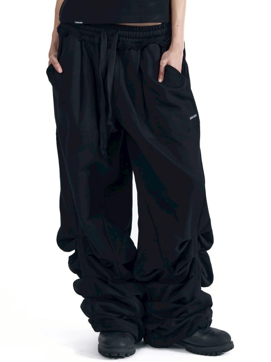 【AAKAM】Sediment Pin-Tuck Sweatpants