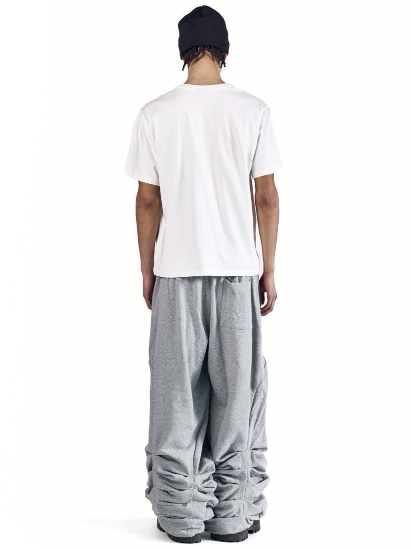 【AAKAM】Sediment Pin-Tuck Sweatpants