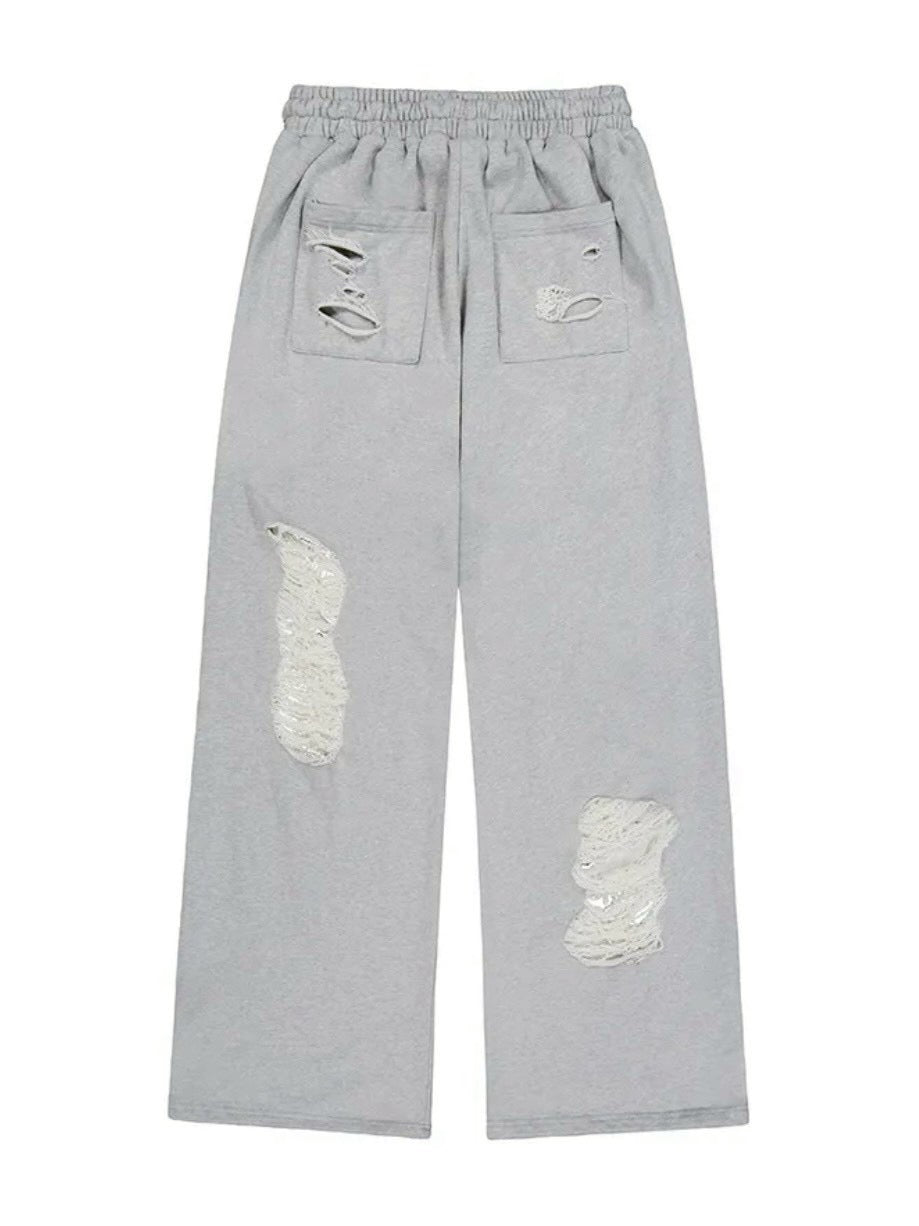 【ROCK CAKE】Creation Damage Jogger