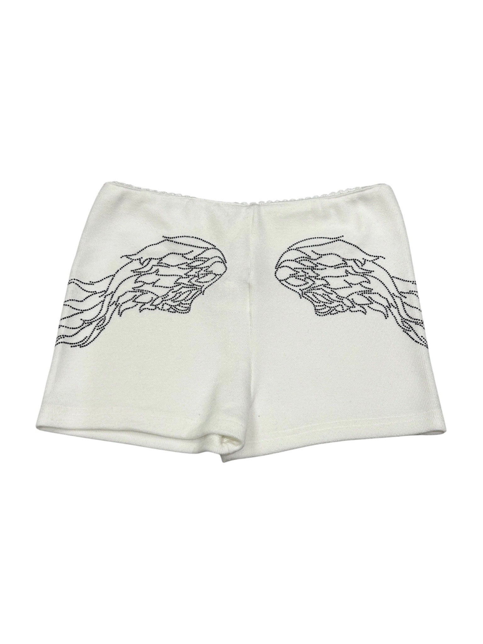 6/5 20:00発売 受注制【nmtc+】wings line stone short pants (3color)
