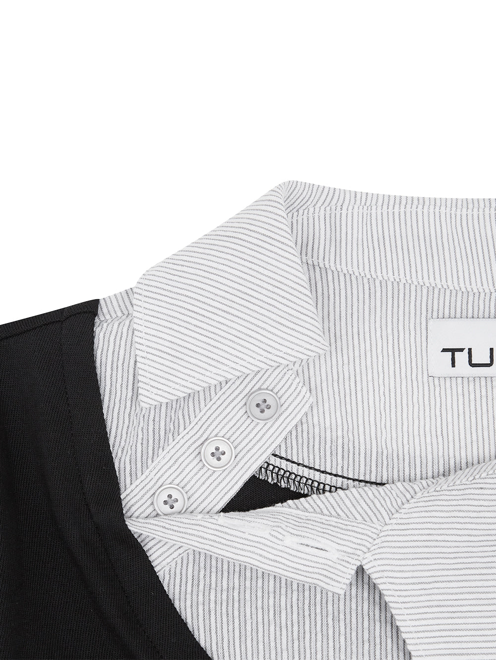 【TUOMIO】ASYMMETRIC COLLAR TOP