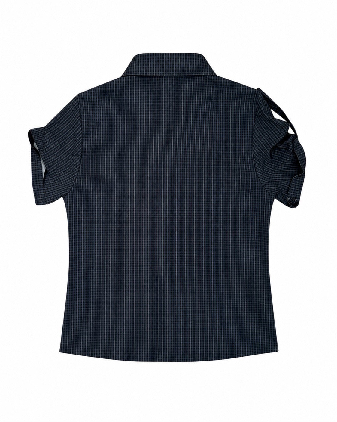 受注制【nmtc+】Roll-Up Check Shirt