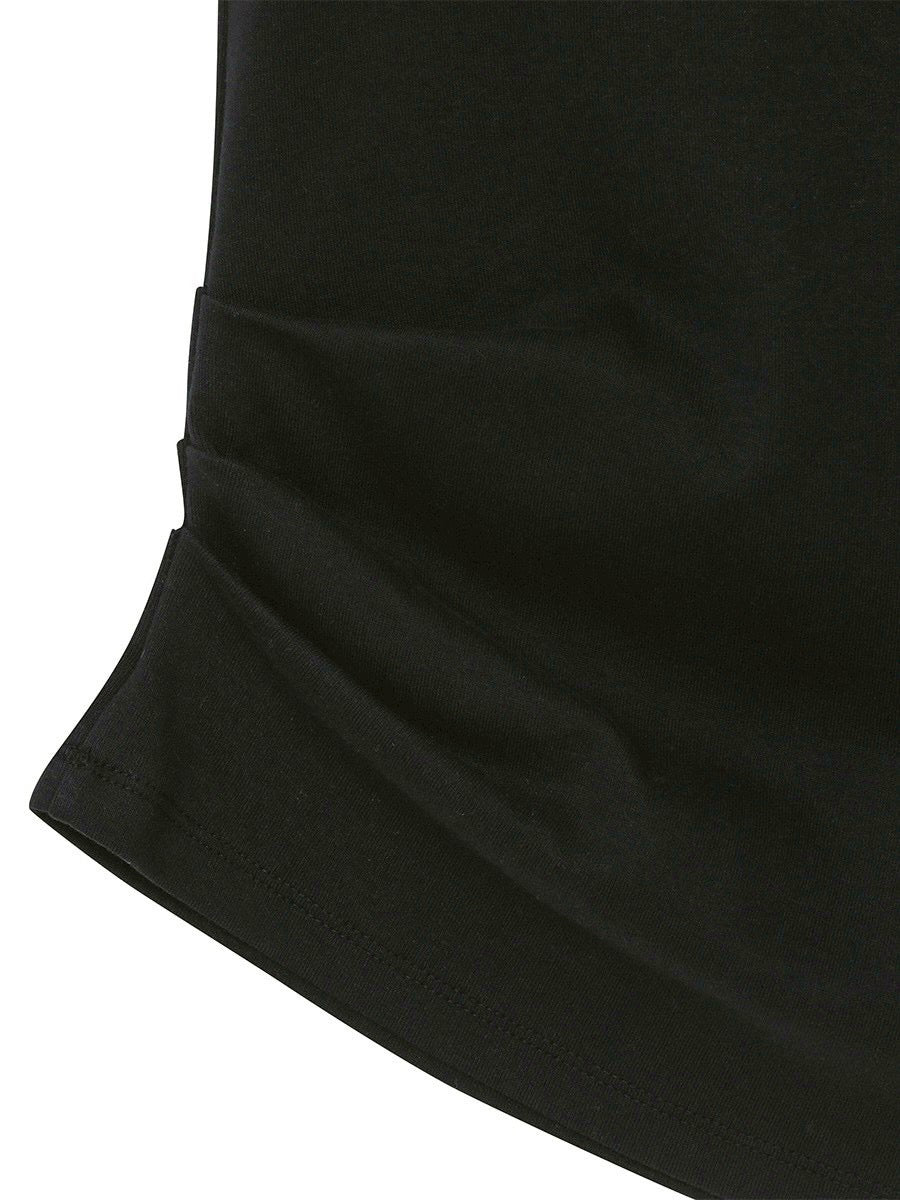 【Miseki seoul】Diagonal button Layered hoodie