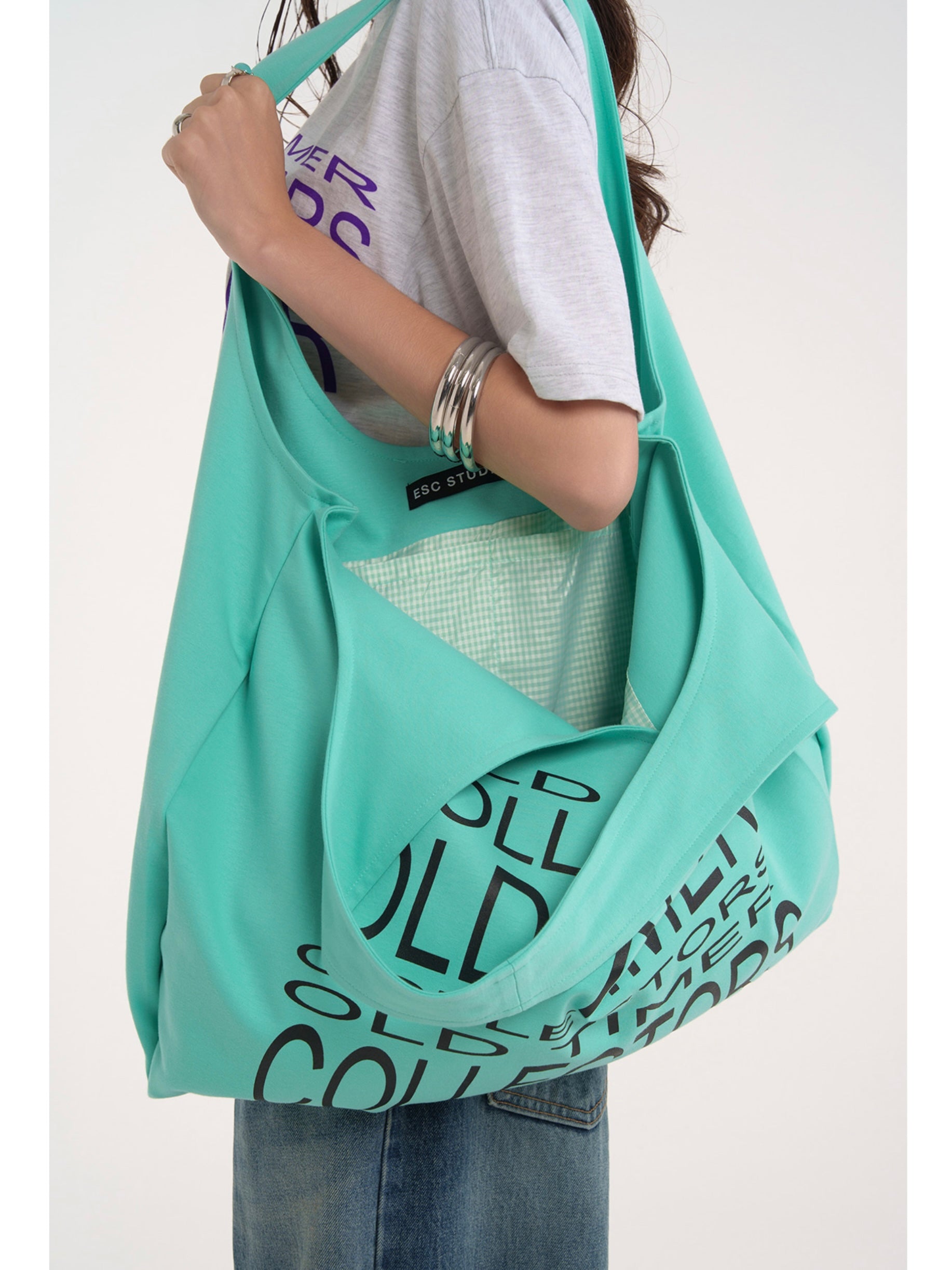 【ESC STUDIO】Big old timer market bag