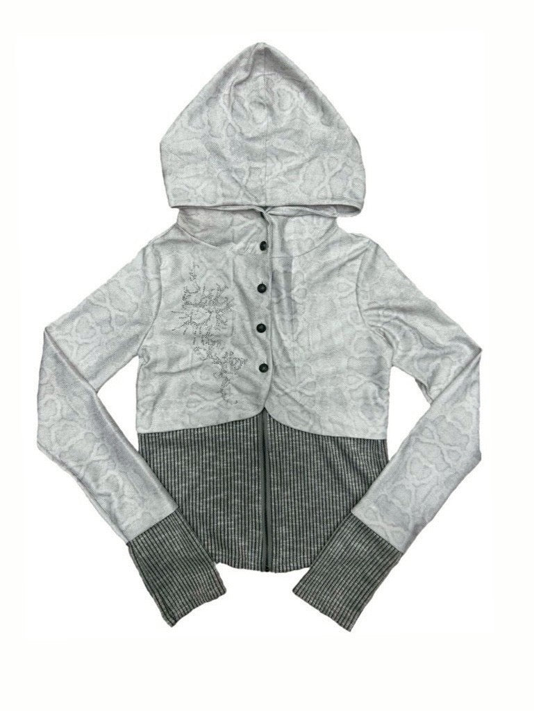 3/1 20:00発売 受注制【nmtc +】bi color vintage zip up hoodie / 【エヌエムティーシープラス】バイカラービンテージジップアップパーカー (2color)