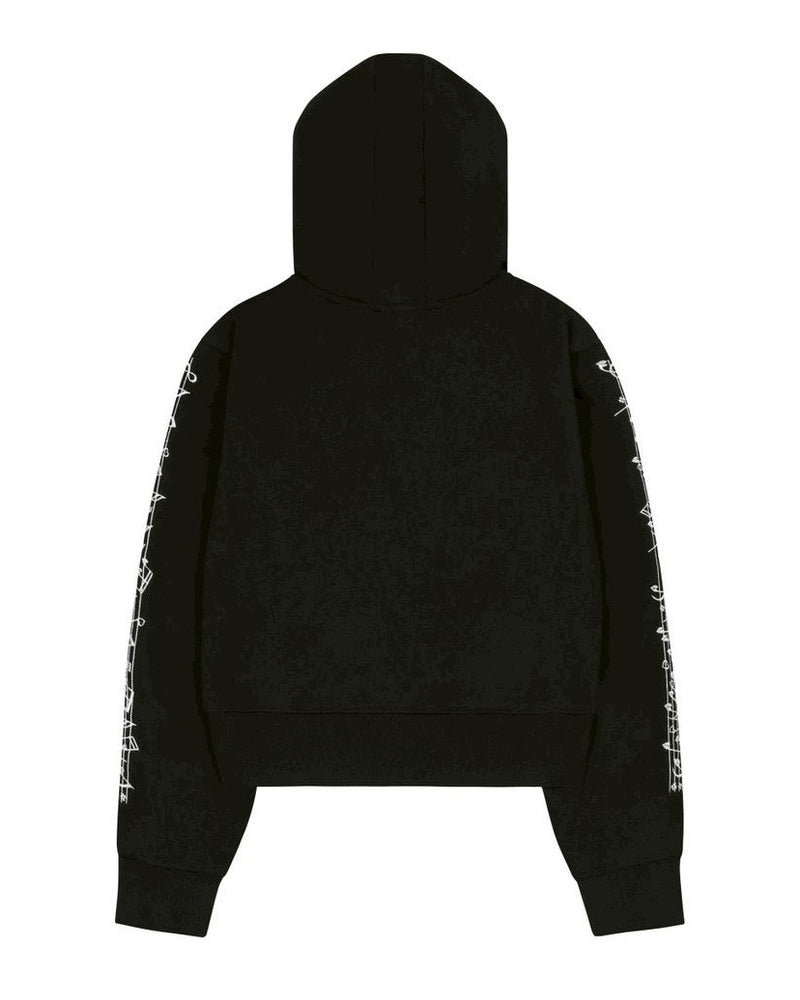 【CH2】MUSIC STRIPPED HOODIE ZIP UP