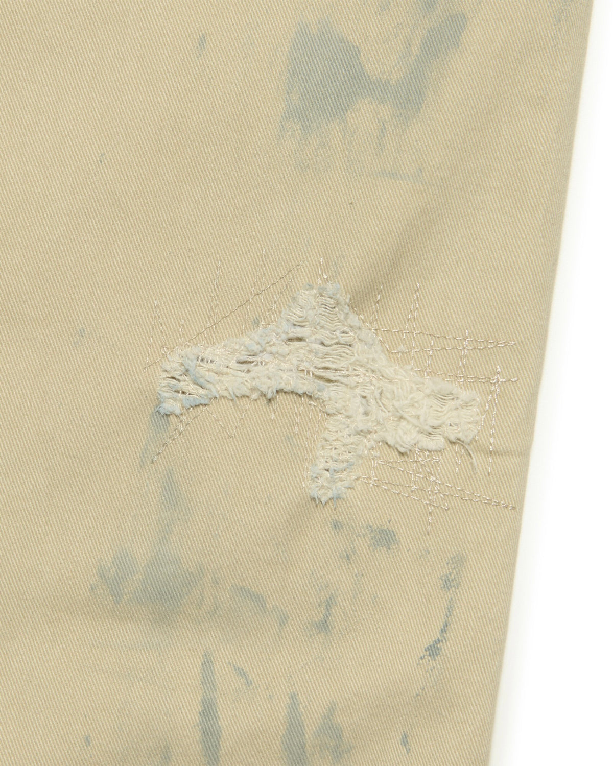 【NOMANUAL】DAMAGED DOUBLE KNEE PANTS