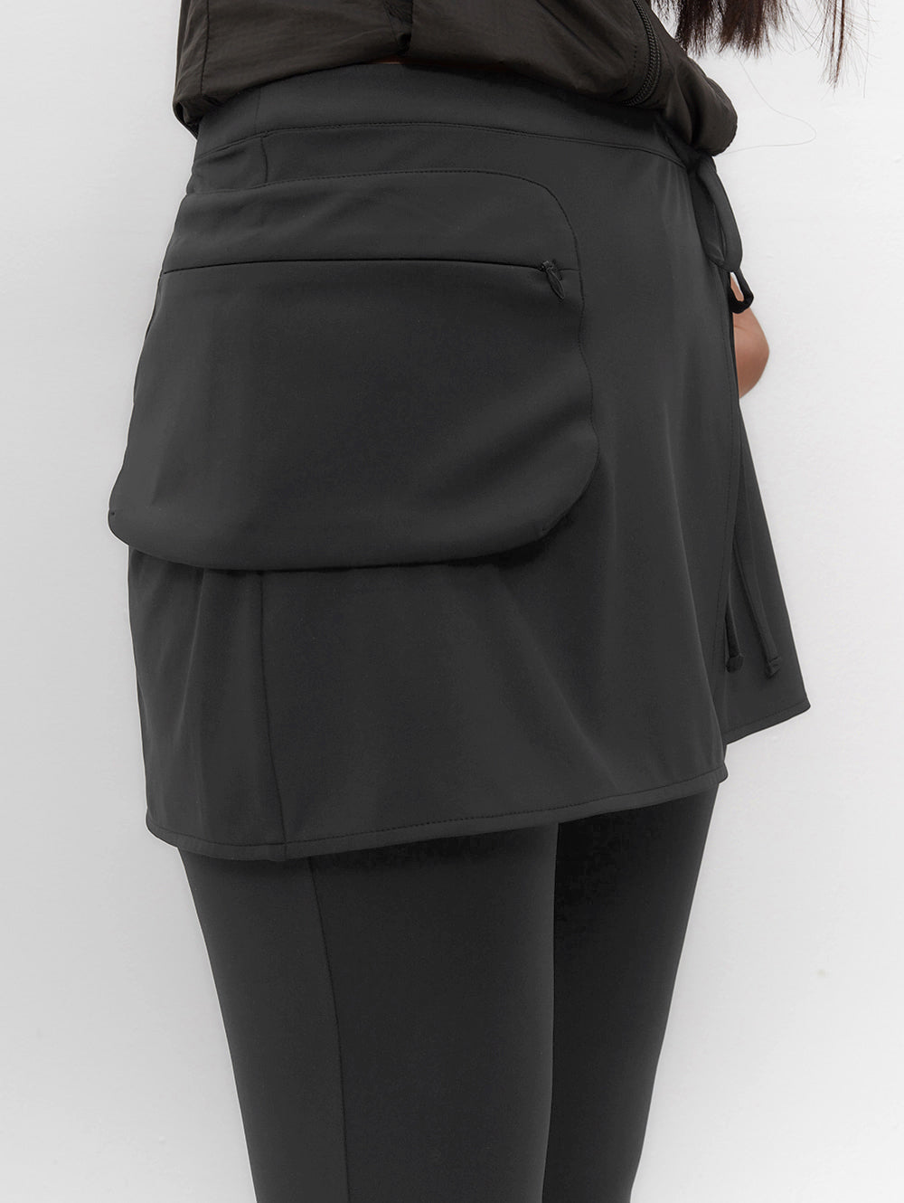 【TUOMIO】STRAPPY SKIRT PANTS