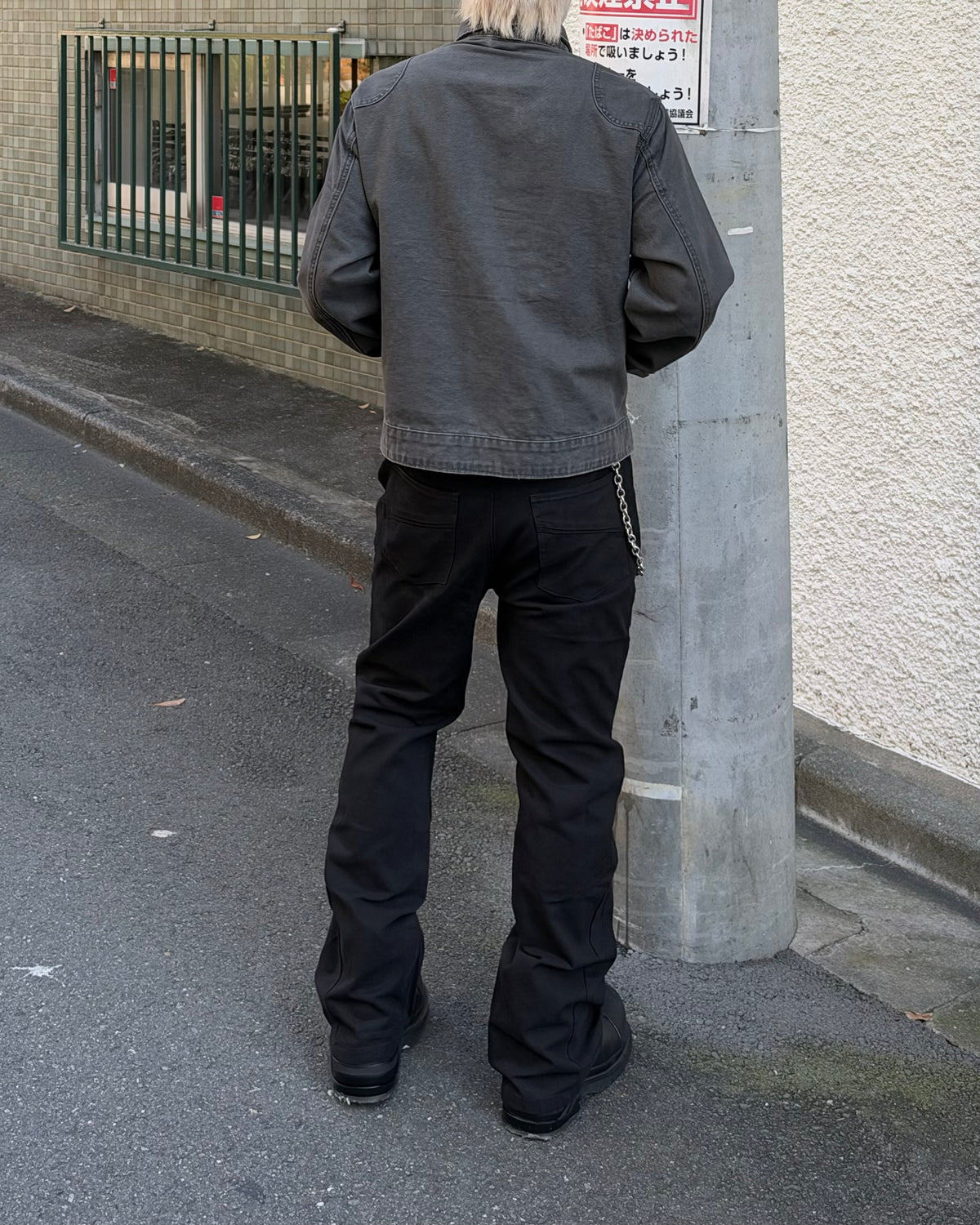大阪店WEB限定受注制【Chikashitsu +】triple hook dyed  pants (2color)