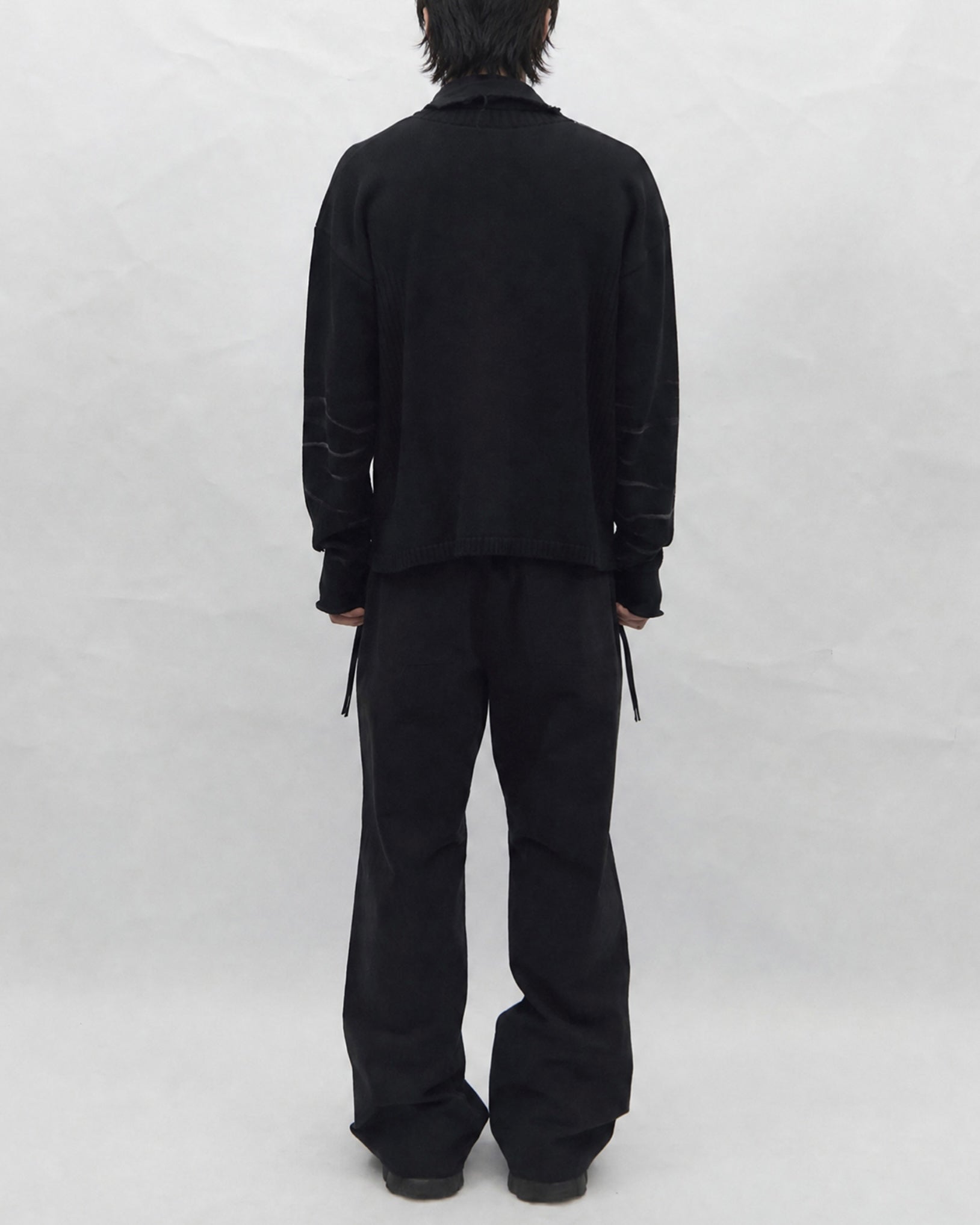【BLR BLUER】Faded Vintage Knit Sweater