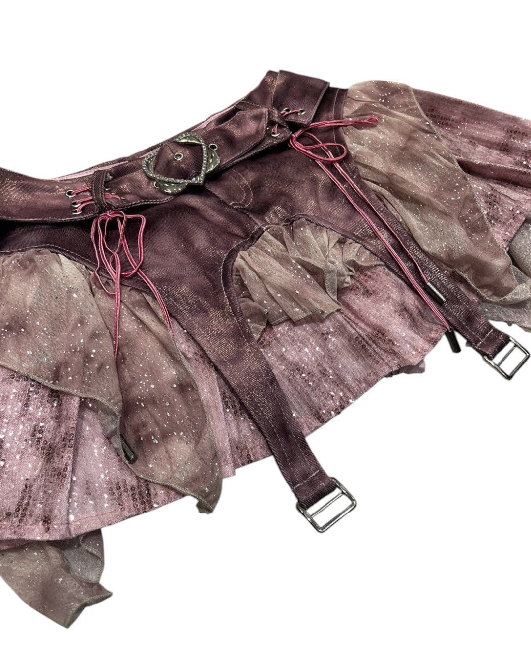 国際配送【BABY09】sequins garter belt skirt