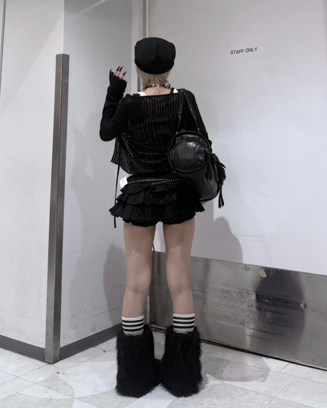 受注制【nmtc+】Sheer Bolero Cardigan (3color)