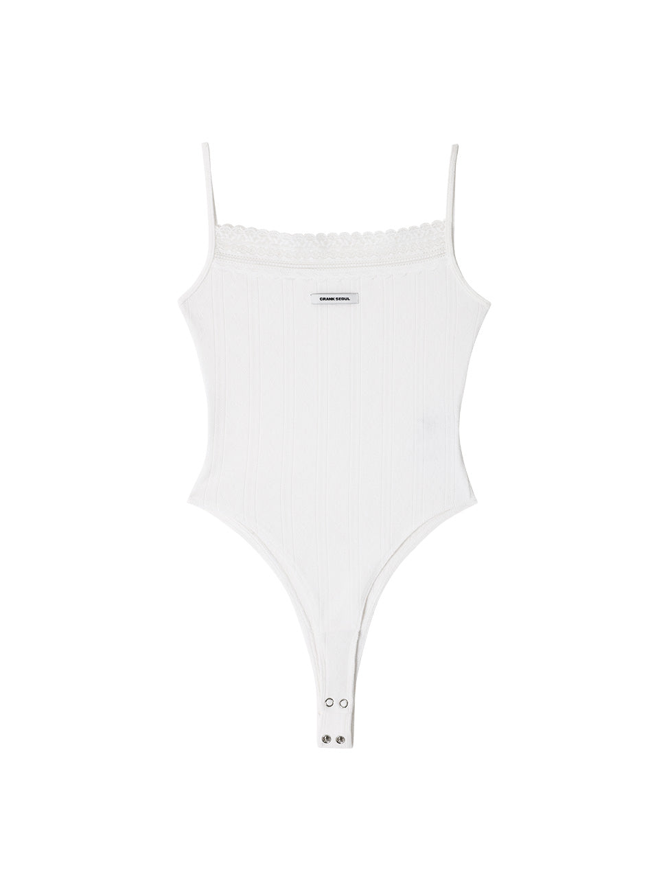 【CRANK】LACE SLEEVELESS BODYSUIT