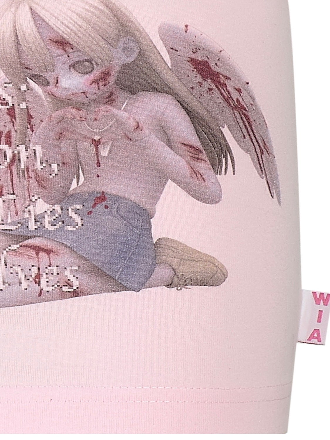 【W.I.A】W X N PINK MINI SKIRT 006