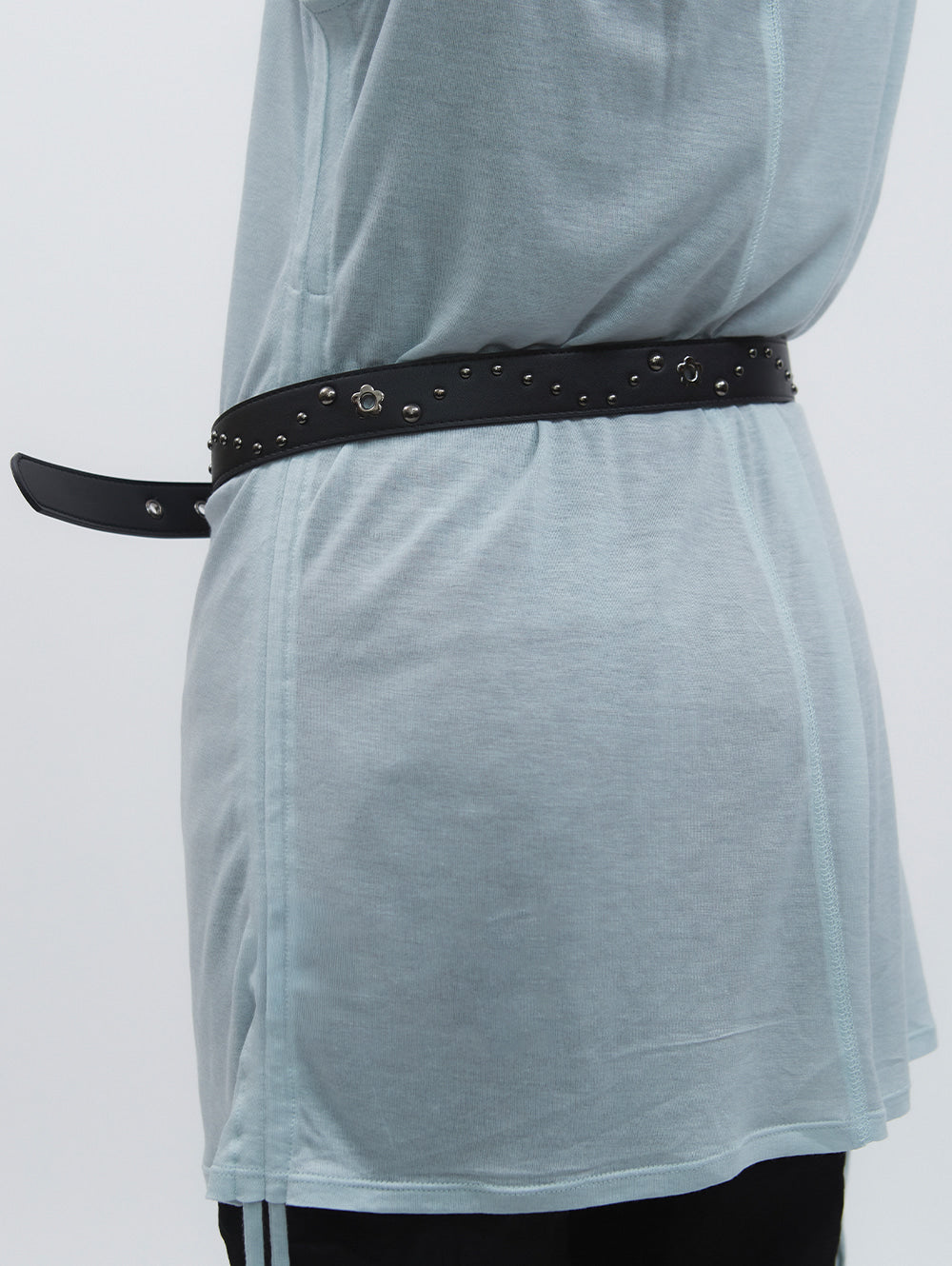 6/8 21:00発売【TUOMIO】FLOWER EYELET BELT