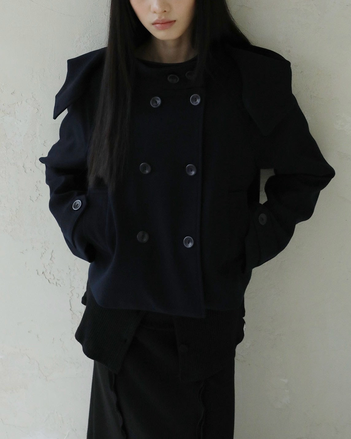 【Uglyshadow】SOFT HOODED COAT