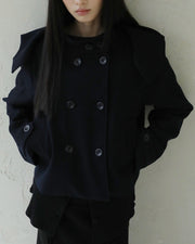 【Uglyshadow】SOFT HOODED COAT