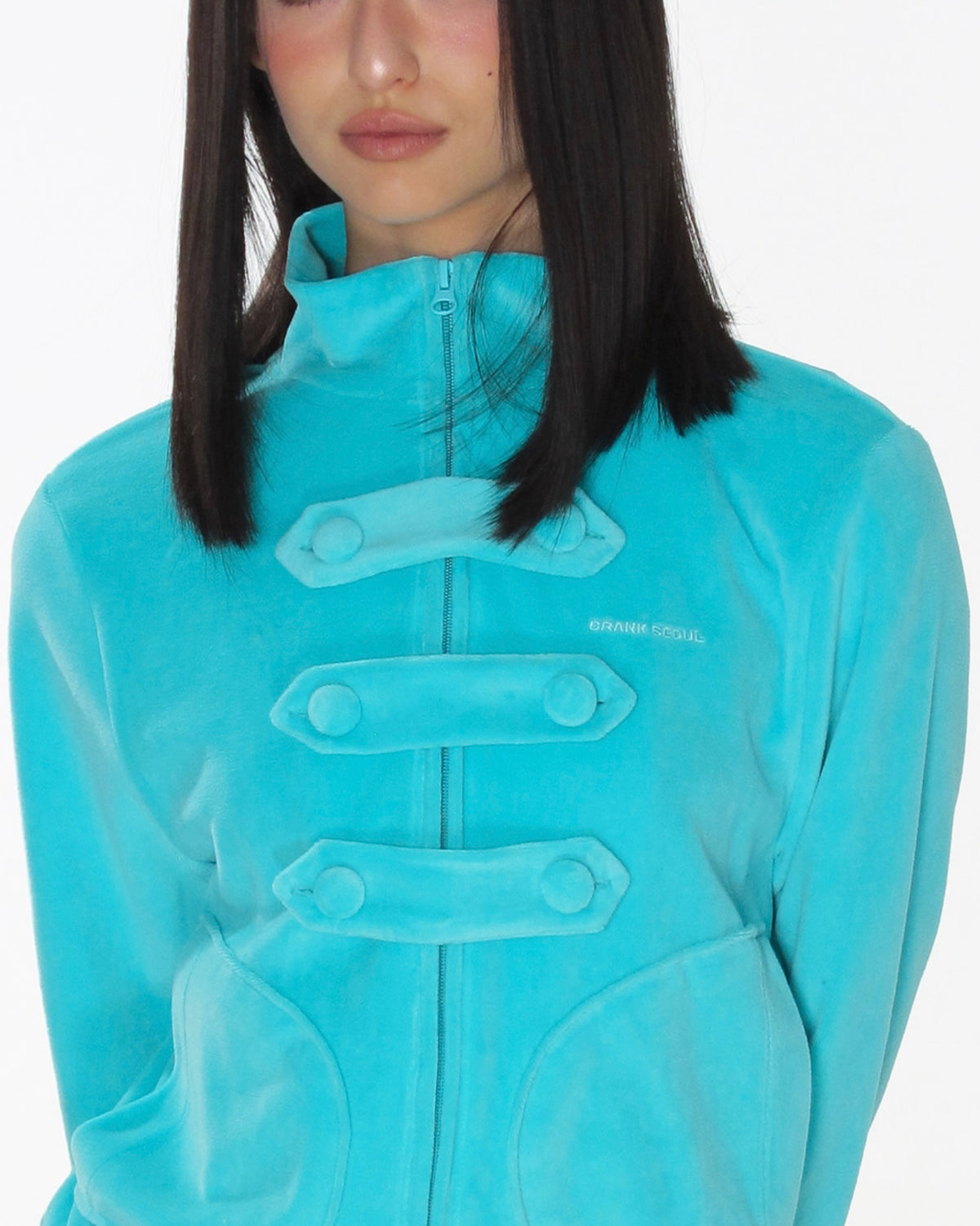 【CRANK】TOGGLE TERRY ZIP-UP