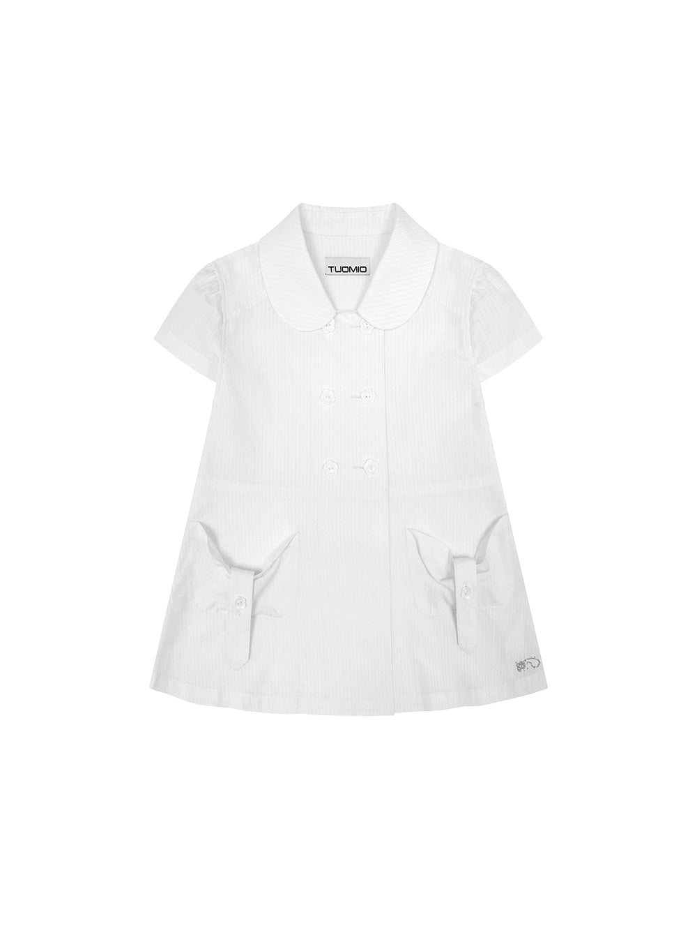 6/8 21:00発売【TUOMIO】ROUND COLLAR HALF JACKET